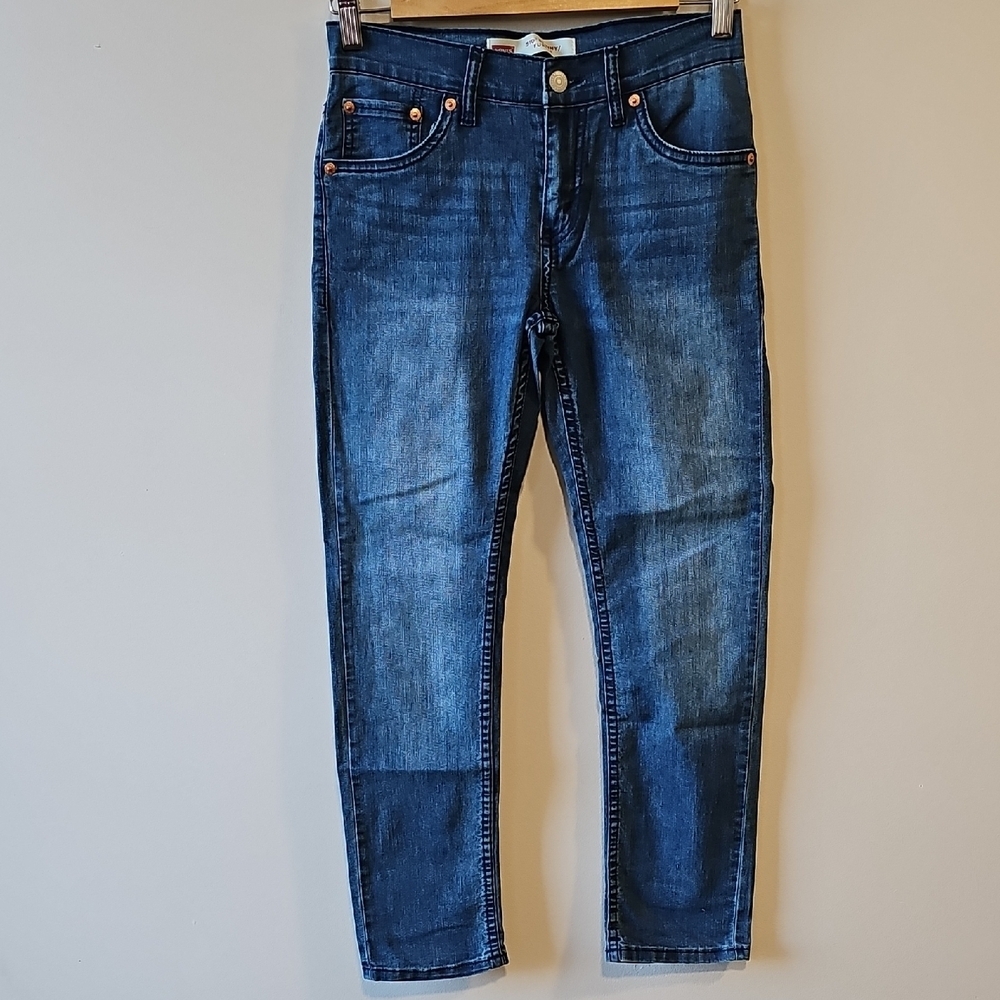 Levi's 510 27x26 Dark Blue Skinny Jeans